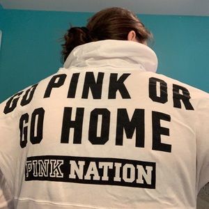 White VS PINK Lightweight Hoodie